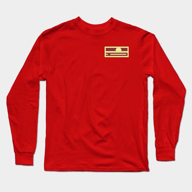 Lethal Company Suit Badge Long Sleeve T-Shirt by Blue3323